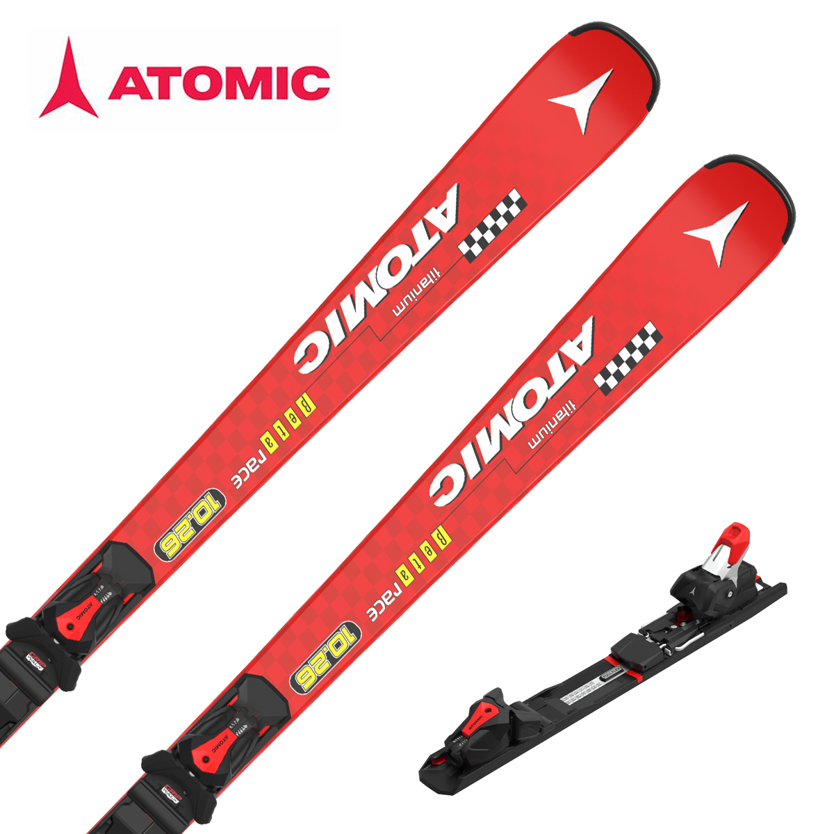 ATOMIC〔All-round Skis〕＜2026＞X9S BETA RACE 10.26 + I 12 GW / AASS038621