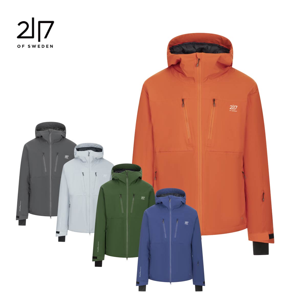 【新款预售】2117 of Sweden〔滑雪服 上衣 男款〕＜2027＞GRUBBAN light padded ski jacket / 7516931