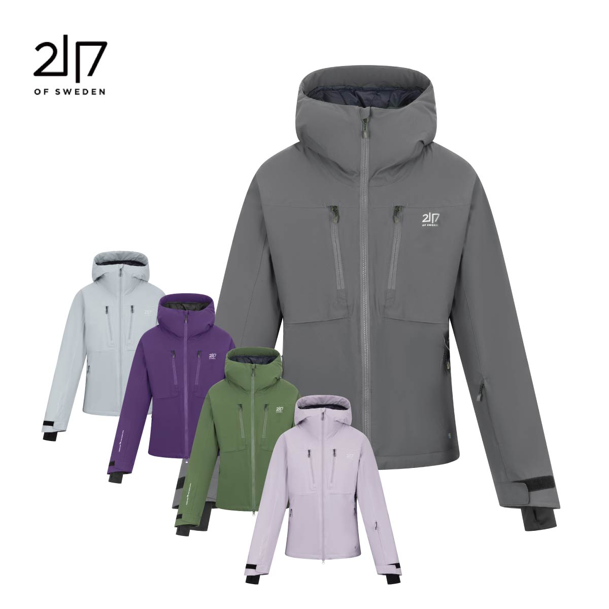 【新款预售】2117 of Sweden〔滑雪服 上衣 女款〕＜2027＞GRUBBAN light padded ski jacket / 7616931