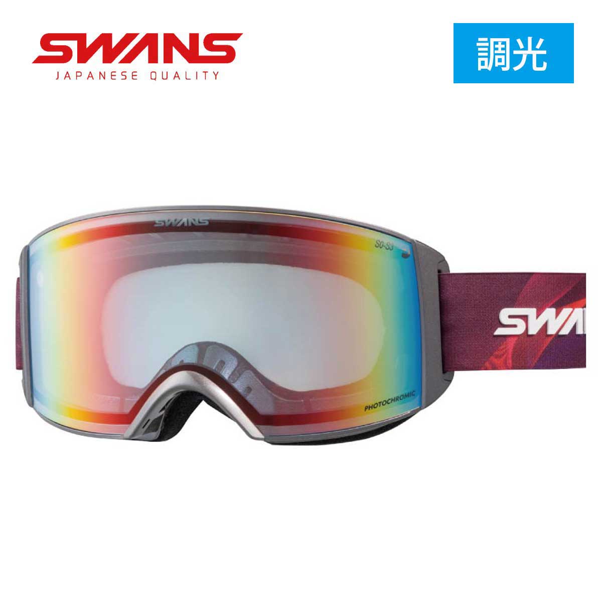 【新款预售】【特殊原因不能发海外】SWANS〔滑雪镜〕＜2027＞RACAN-CMDH / RA-CMDH