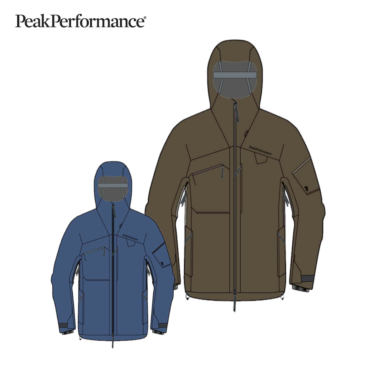 【新款預售】Peak Performance〔滑雪衣 上衣 男款〕＜2027＞M Alpine Gore-Tex 3L Jacket / G80502