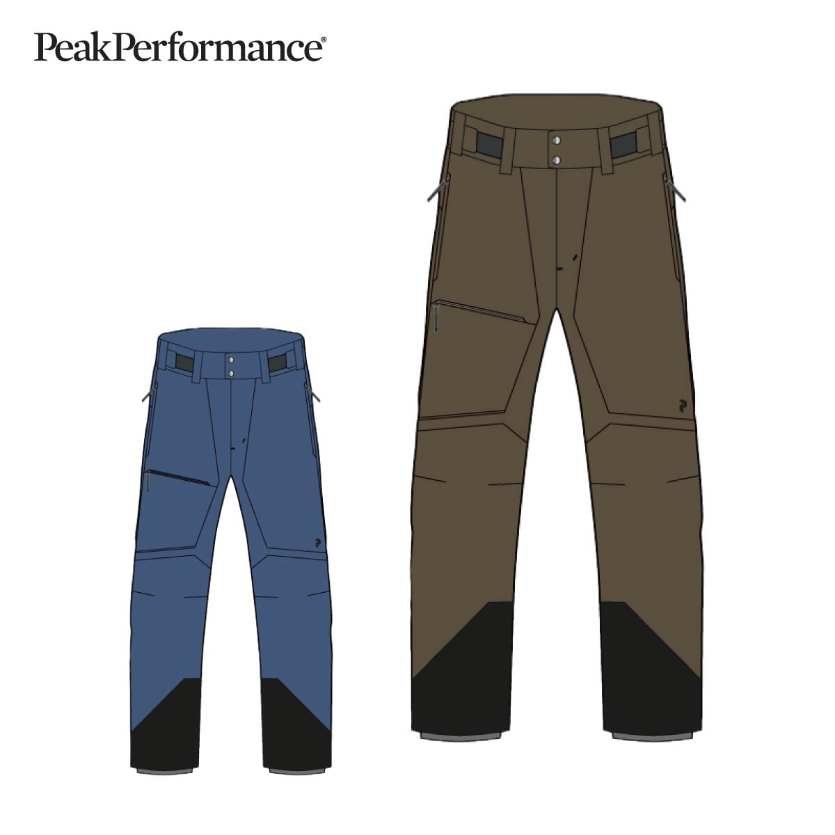 【新款預售】Peak Performance〔滑雪褲 男款〕＜2027＞M Alpine Gore-Tex 3L Pants / G80500