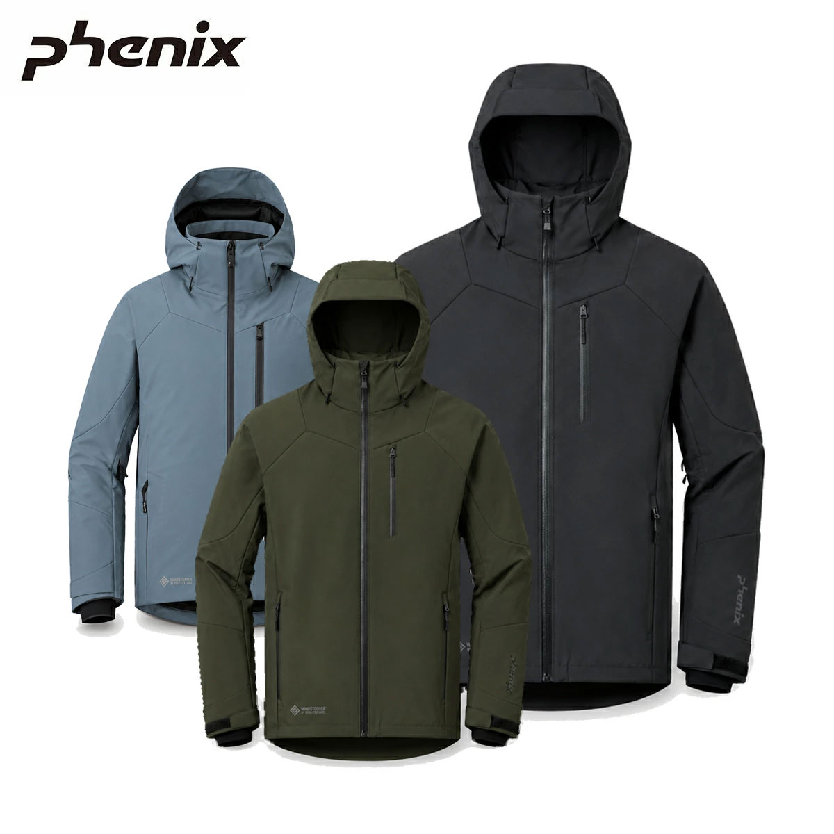 【新款预售】PHENIX〔滑雪服 上衣〕＜2027＞WINDSTOPPER JACKET / PSM26OT39Z