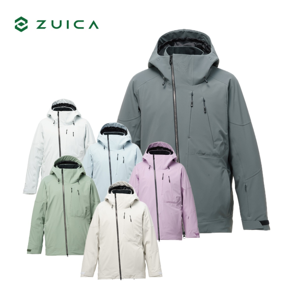【新款预售】ZUICA〔滑雪服 上衣 男款〕＜2027＞CITY TO SNOW JACKET / ZAM25OT01
