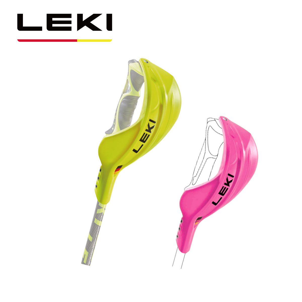 【新款預售】LEKI〔手背護具〕＜2027＞GATE GUARD CLOSED WORLDCUP / 86461111