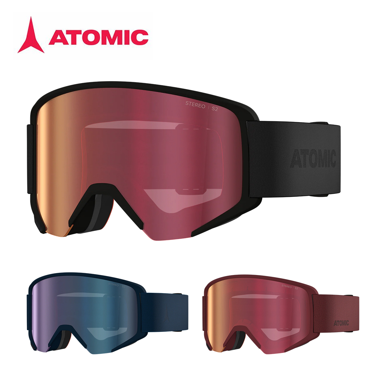 〔AA〕ATOMIC〔Ski Goggles〕＜2026＞SAVOR L STEREO / AN51069