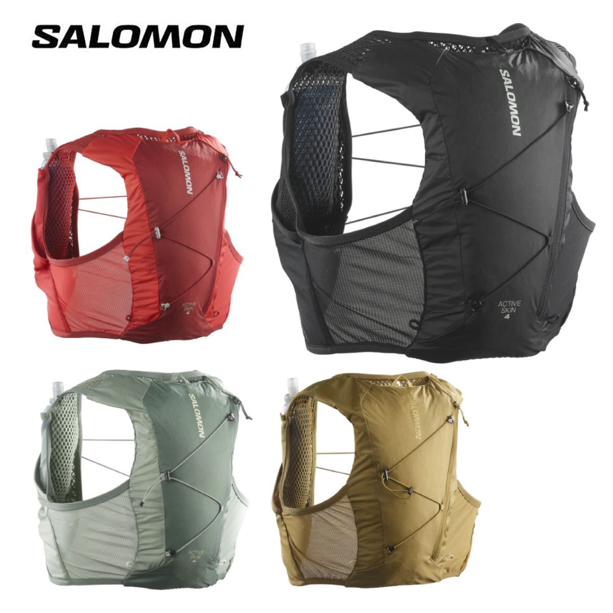 SALOMON〔背包〕＜2026＞ACTIVE SKIN 4 SET / LC2178200