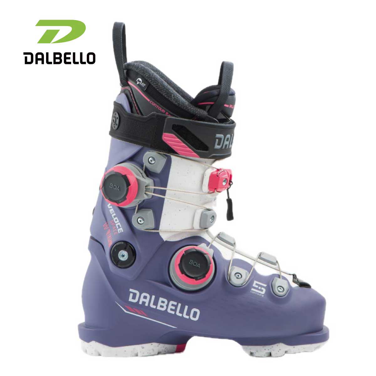 【新款预售】【特殊原因不能发中国】DALBELLO〔滑雪鞋 女款〕＜2027＞VELOCE SPACE 105 W DUAL / D2503104【BOA Fit System】