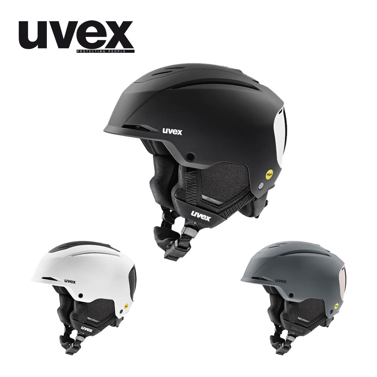 【新款預售】UVEX〔滑雪頭盔〕＜2027＞resolution MIPS