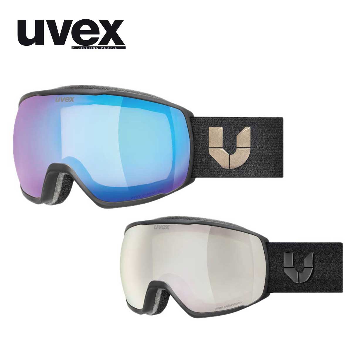 【新款预售】UVEX〔滑雪镜〕＜2027＞ultimate victorious CV【Mirror】【eyeglass compatible】【With Hard Case】