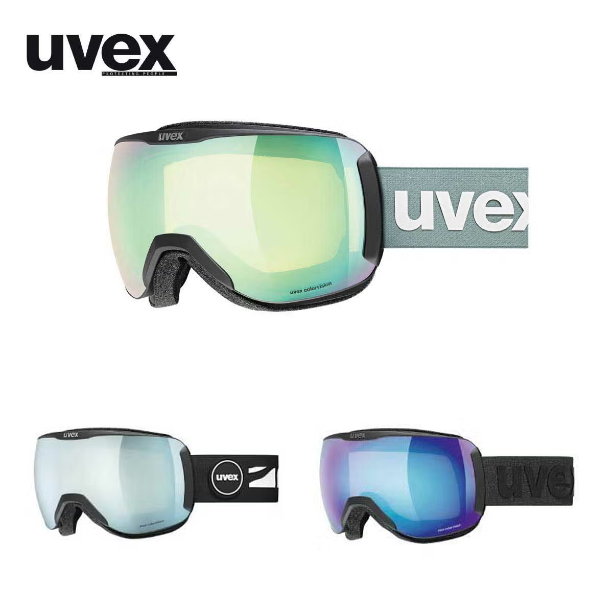 【新款预售】UVEX〔滑雪镜〕＜2027＞downhill 2100 CV【eyeglass compatible】