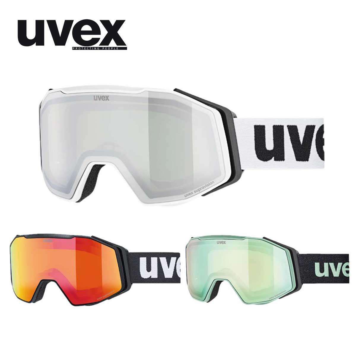 【新款预售】UVEX〔滑雪镜〕＜2027＞gravity FM【Mirror】【eyeglass compatible】
