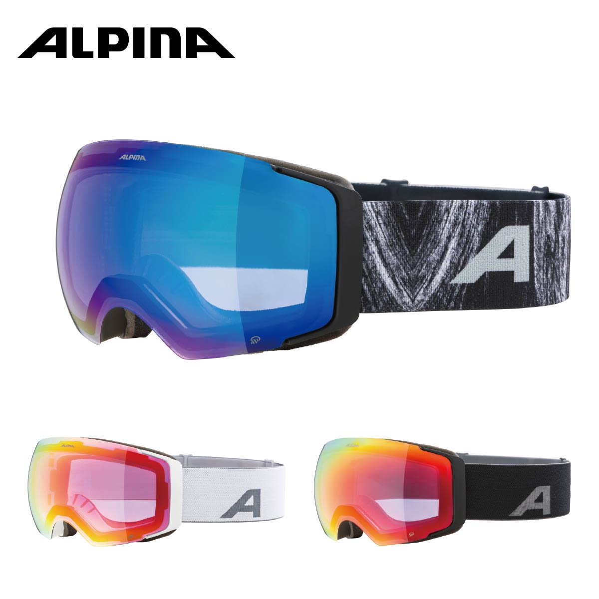 【新款預售】ALPINA〔滑雪鏡〕＜2027＞FALERA MAG Q【偏光】【Mirror】【eyeglass compatible】【With spare lens】【With Hard Case】