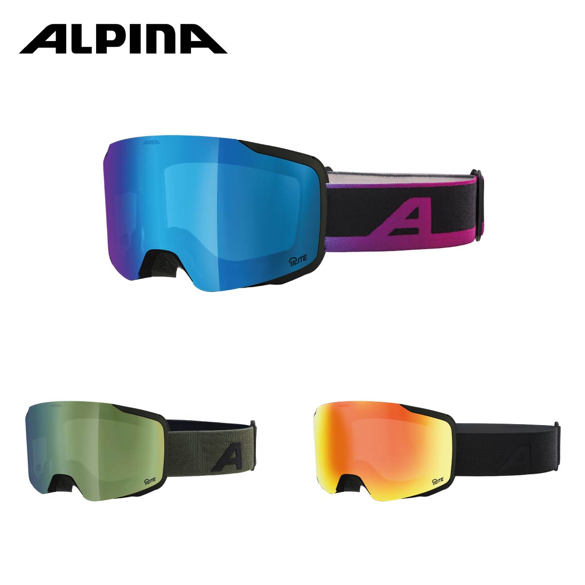 【新款預售】ALPINA〔滑雪鏡〕＜2027＞TAOS Q-LITE【Mirror】【eyeglass compatible】