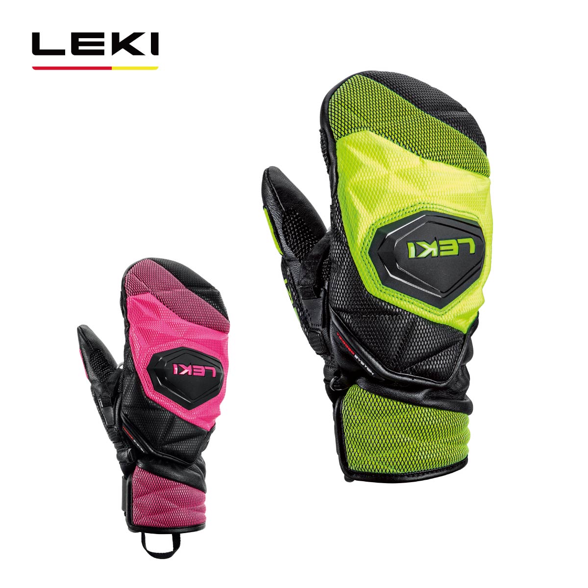 【新款預售】LEKI〔滑雪手套 兒童 少年〕＜2027＞WCR VENOM 3D JUNIOR MITT