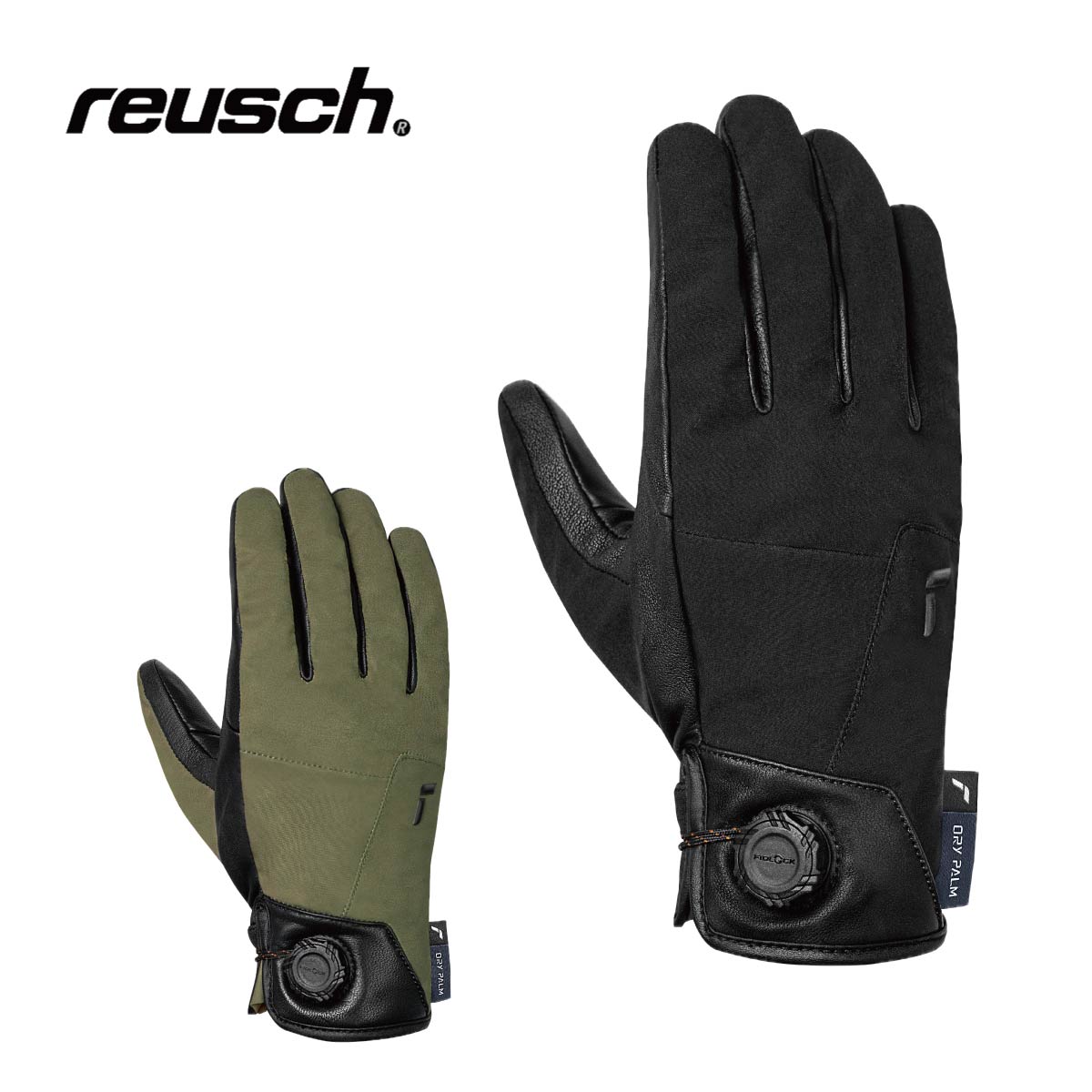 【新款预售】REUSCH〔滑雪手套〕＜2027＞ROY DRY PALM FIDLOCK