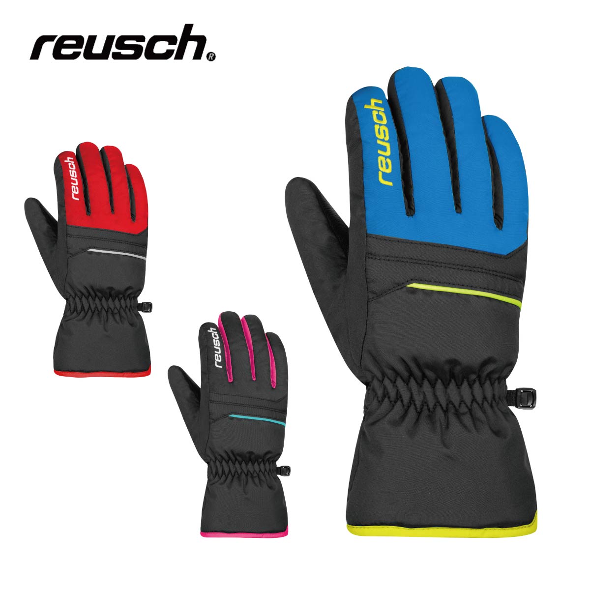 【新款預售】REUSCH〔滑雪手套 兒童 少年〕＜2027＞ALAN JUNIOR