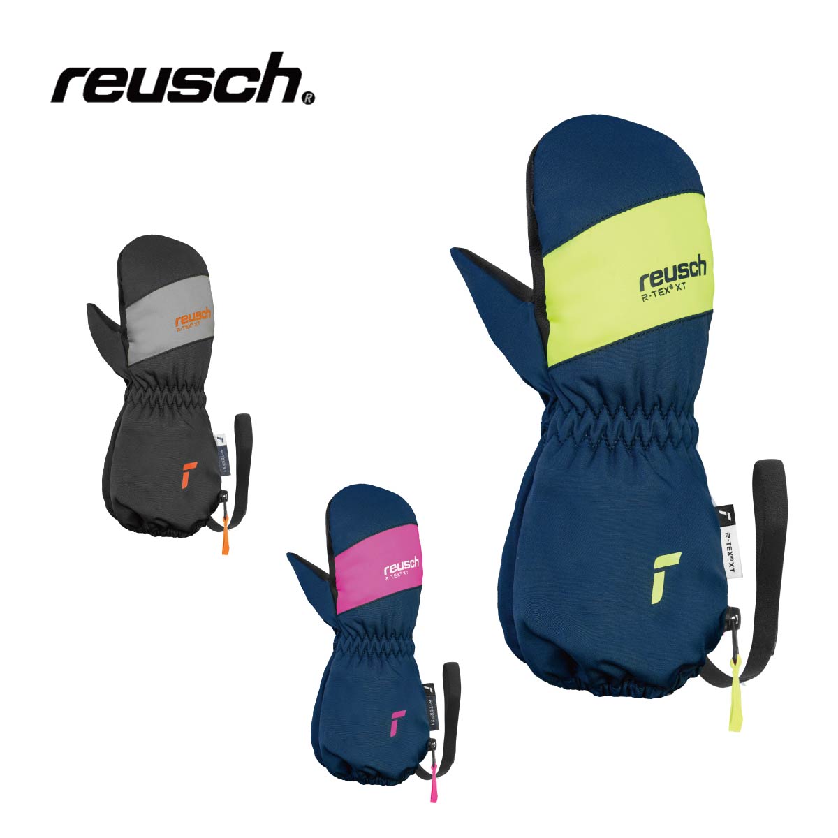 【新款預售】REUSCH〔滑雪手套 兒童 少年〕＜2027＞CLIFF R-TEX XT MITTEN