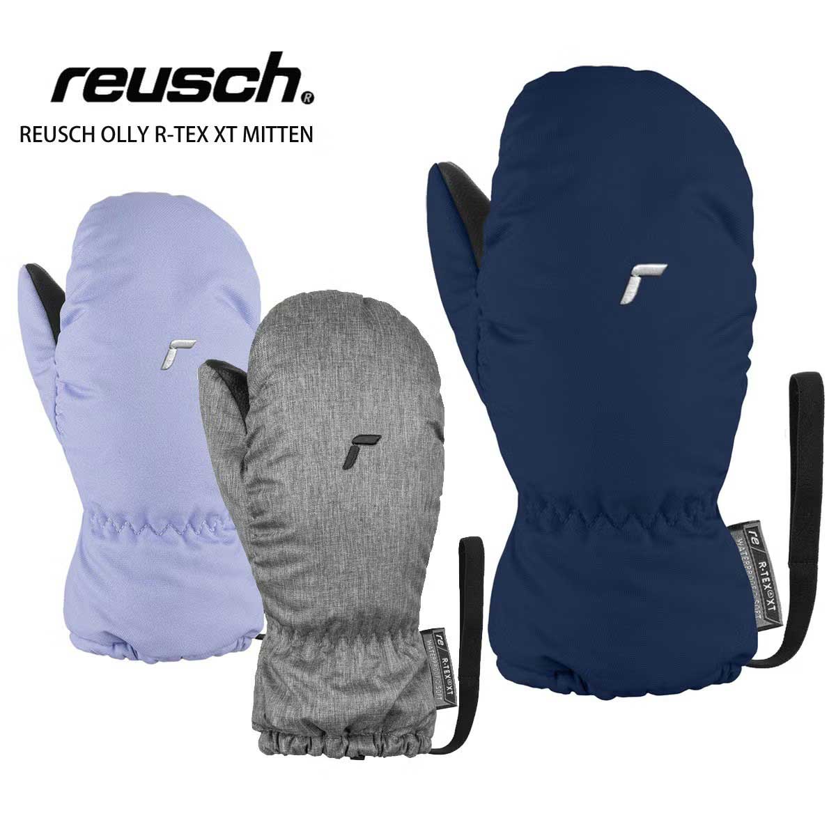 〔AA〕【Early Reservation item】REUSCH〔Kids Ski Gloves〕＜2027＞OLLY R-TEX XT MITTEN
