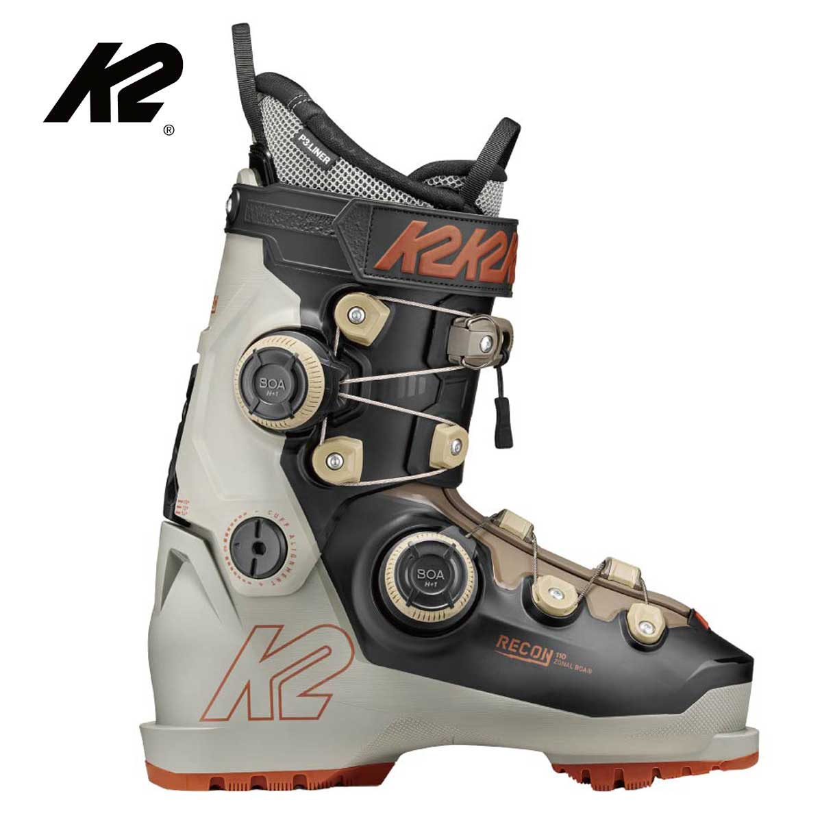【新款预售】【特殊原因不能发中国】K2〔滑雪鞋〕＜2027＞RECON 110 ZONAL BOA / KS261922【BOA Fit System】