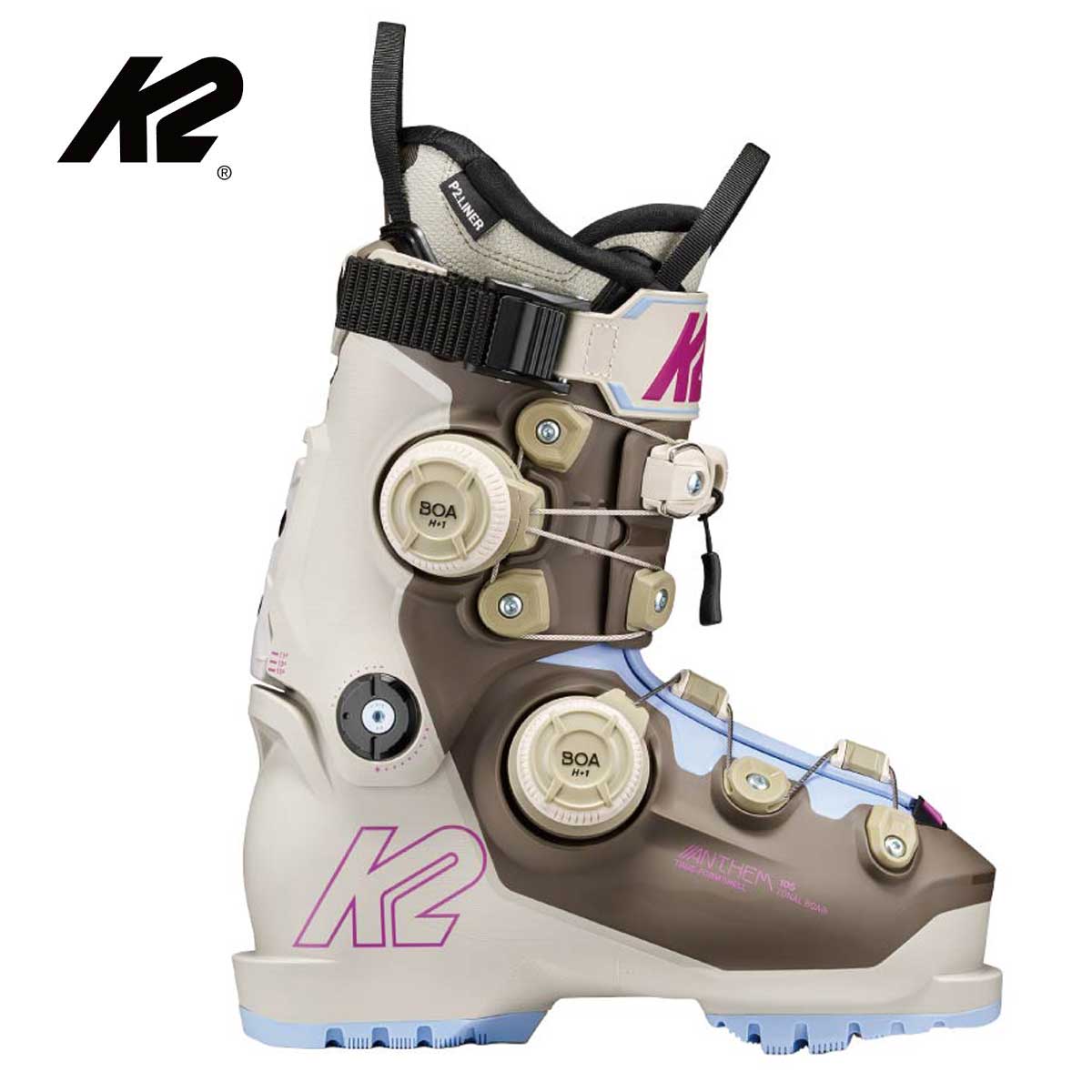 【新款预售】【特殊原因不能发中国】K2〔滑雪鞋 女款〕＜2027＞ANTHEM 105 ZONAL BOA / KS26193【BOA Fit System】0