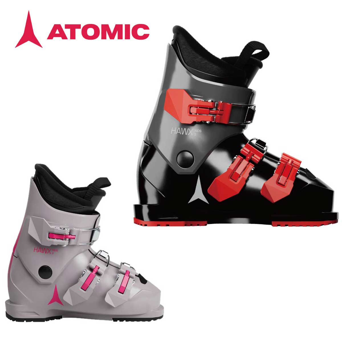 【新款预售】ATOMIC〔滑雪鞋 儿童 少年〕＜2027＞HAWX KIDS 3