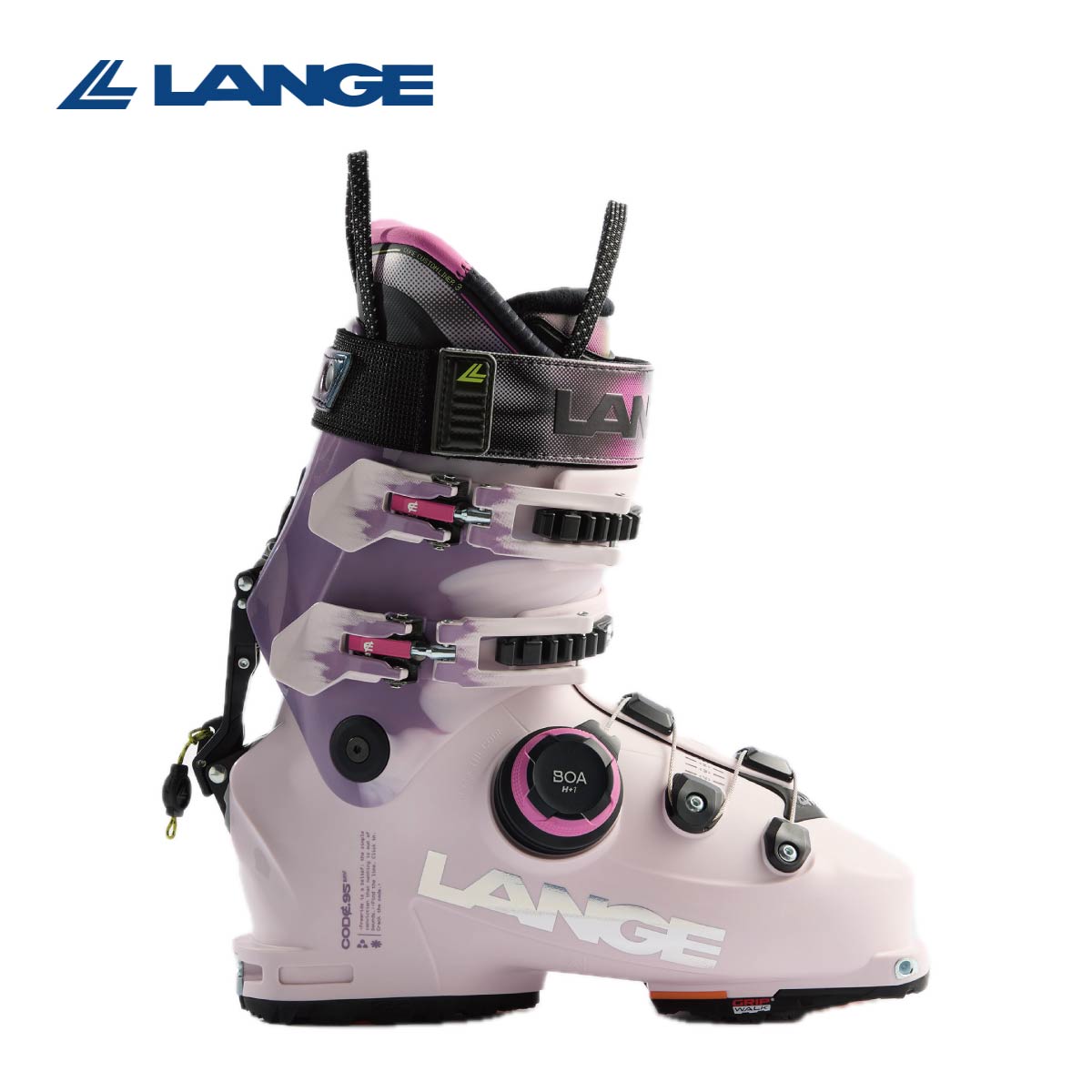 【新款预售】LANGE〔滑雪鞋 女款〕＜2027＞CODE 95 W BOA_MV_GW / LBP7280-2【BOA Fit System】
