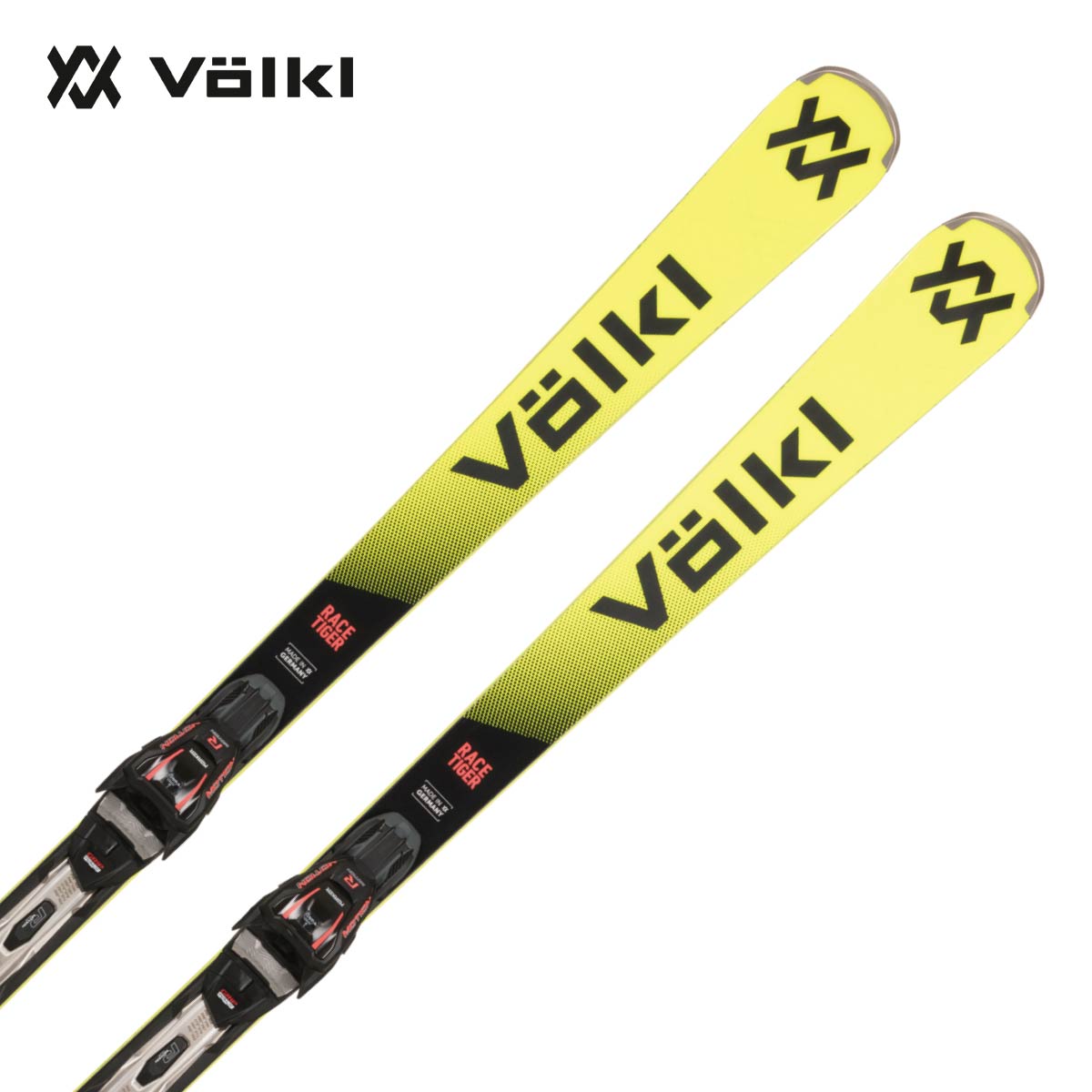 【新款預售】VOLKL〔全能型滑雪板〕＜2027＞RACETIGER GS + RMOTION-T 12 85MM BLACK/FLO-RED / V2610002 /