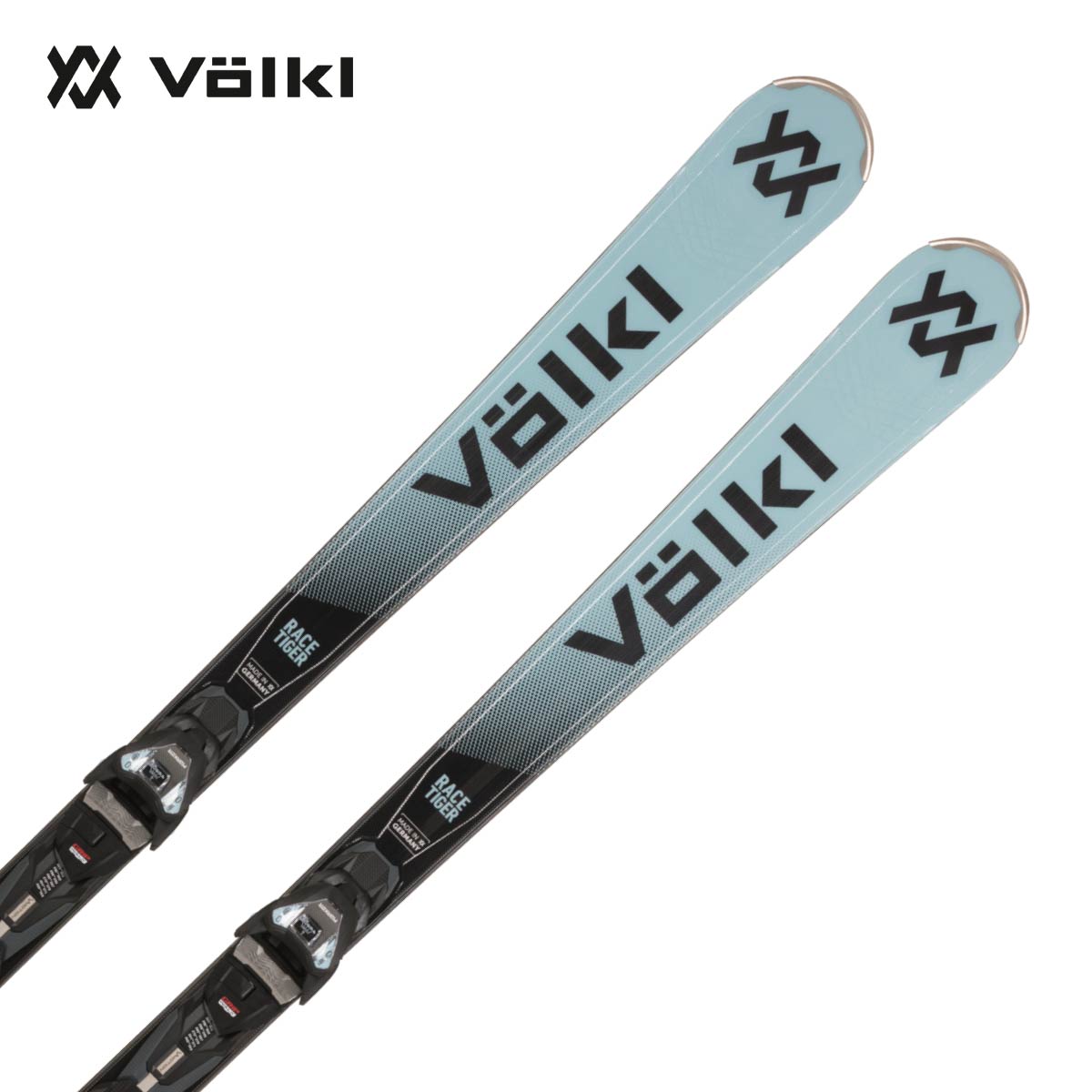 【新款預售】VOLKL〔全能型滑雪板〕＜2027＞RACETIGER MC + VMOTION 12 BLUE 90MM BLK/LIGHT BLUE / V2610006 /
