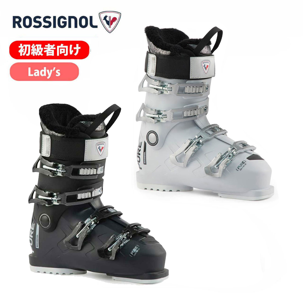 【新款預售】ROSSIGNOL〔滑雪鞋 女款〕＜2027＞PURE COMFORT 60
