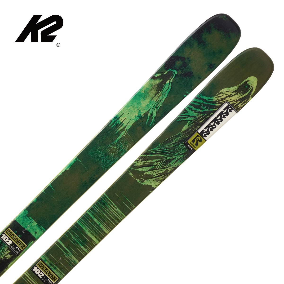 【新款预售】【特殊原因不能发中国】K2〔滑雪板 自由滑行〕＜2027＞RECKONER 102 / KS250953【Only Ski】