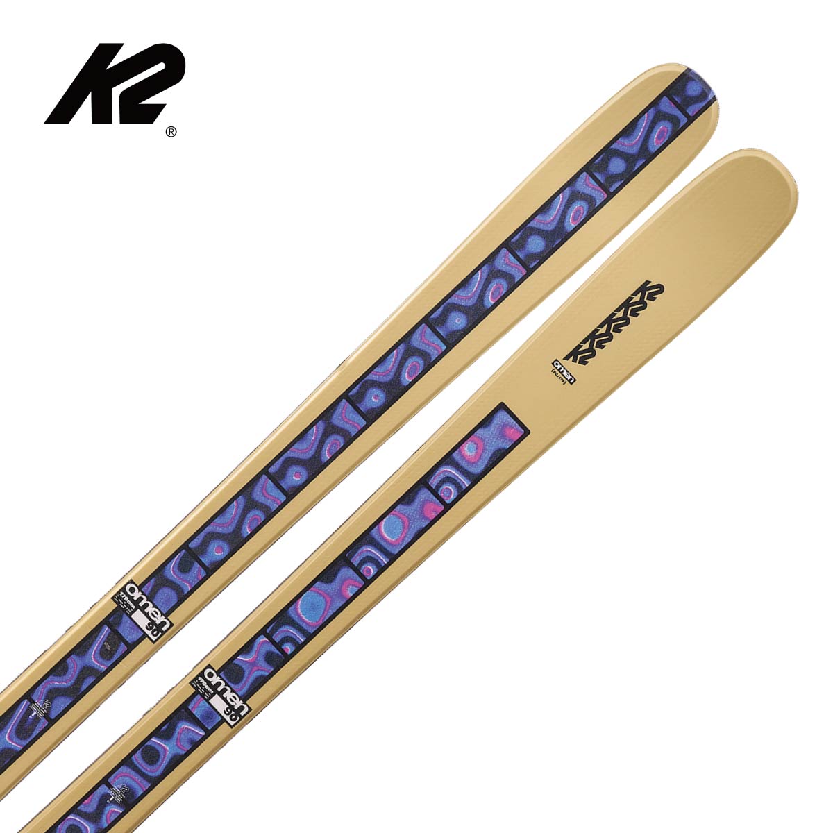 【新款预售】【特殊原因不能发中国】K2〔滑雪板 自由滑行〕＜2027＞OMEN 90 / KS250956【Only Ski】