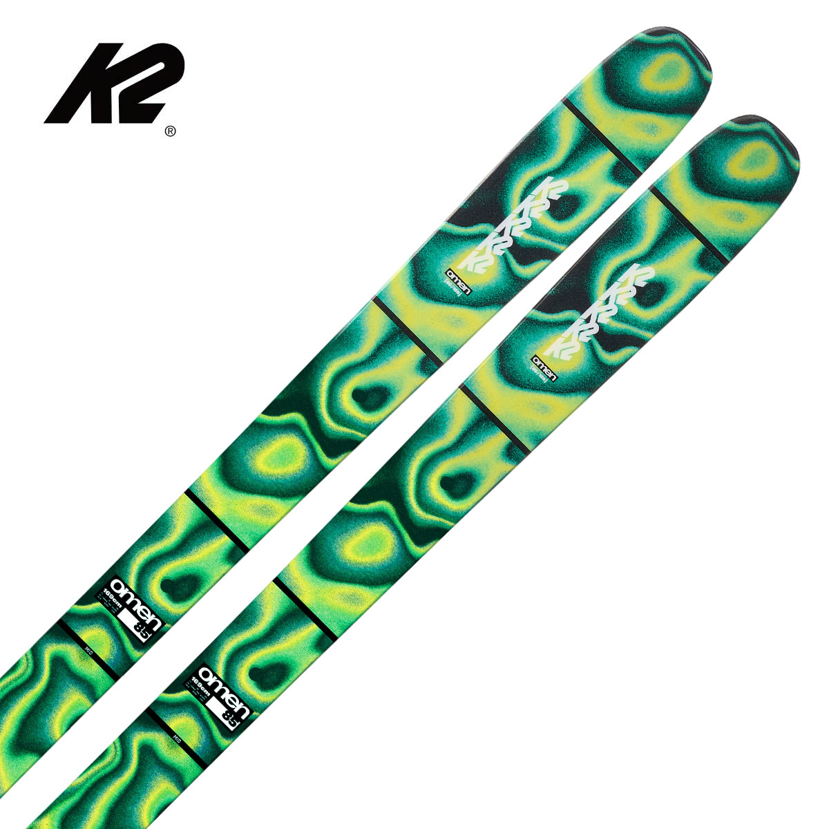 【新款预售】【特殊原因不能发中国】K2〔滑雪板 自由滑行〕＜2027＞OMEN 85 / KS250957【Only Ski】