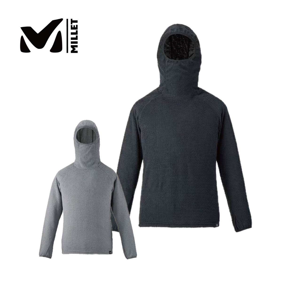 MILLET〔内衣 男款〕＜2026＞THROUGH WARM HOODIE M / MIV02058