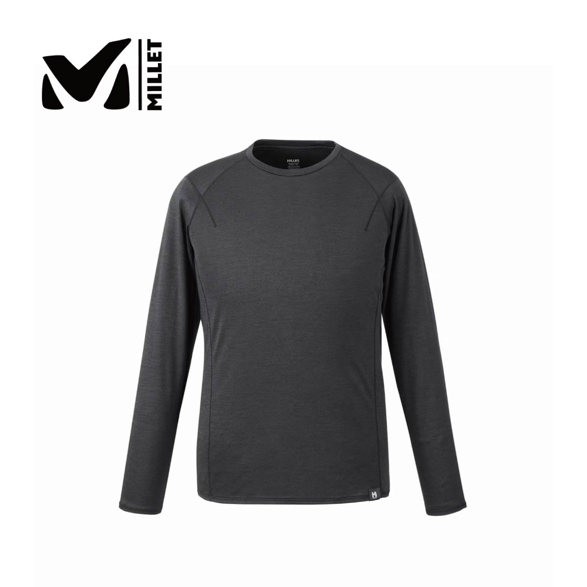 MILLET〔内衣 男款〕＜2026＞UBIC WOOL DUAL CREW M / MIV02130