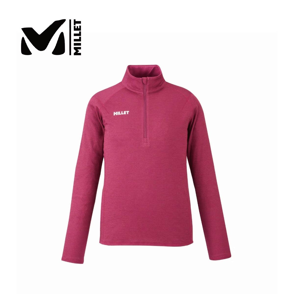MILLET〔Women's Base layer〕＜2026＞UBIC WOOL DUAL ZIP W / MIV02142
