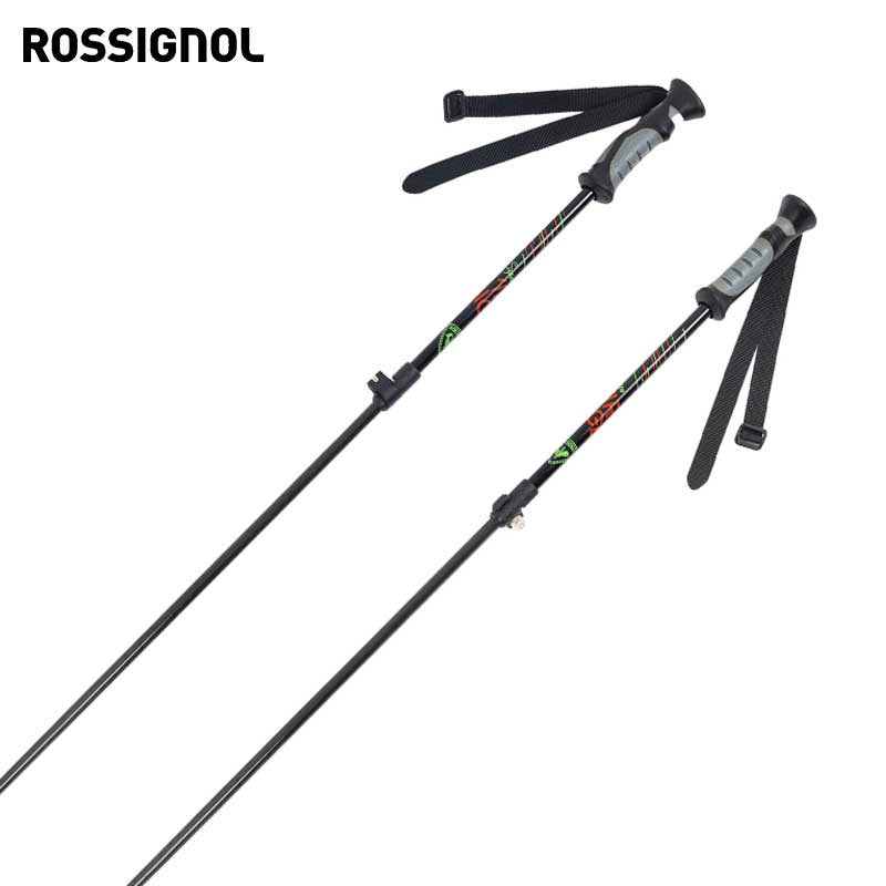 【新款預售】ROSSIGNOL〔滑雪杖 伸縮可調節式〕＜2027＞SUPER VIRAGE TELESCOPIC POLE / RDNJ001-P-0TU【110～135cm】