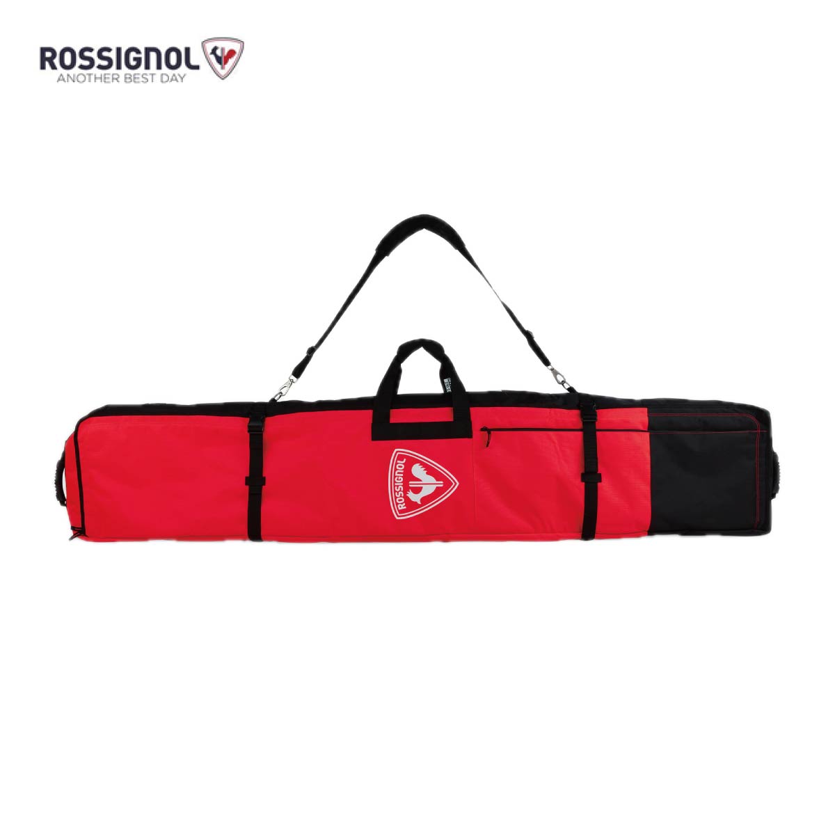 【新款预售】ROSSIGNOL〔滑雪板包 二台专用 带滚轮〕＜2027＞HERO SKI WHEELED 2/3P 210 300 / RKPBA01-RD0TU /