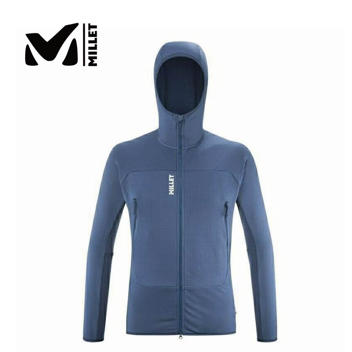 MILLET〔中層衣 男款〕＜2026＞FUSION GRID HOODIE M / MIV9024