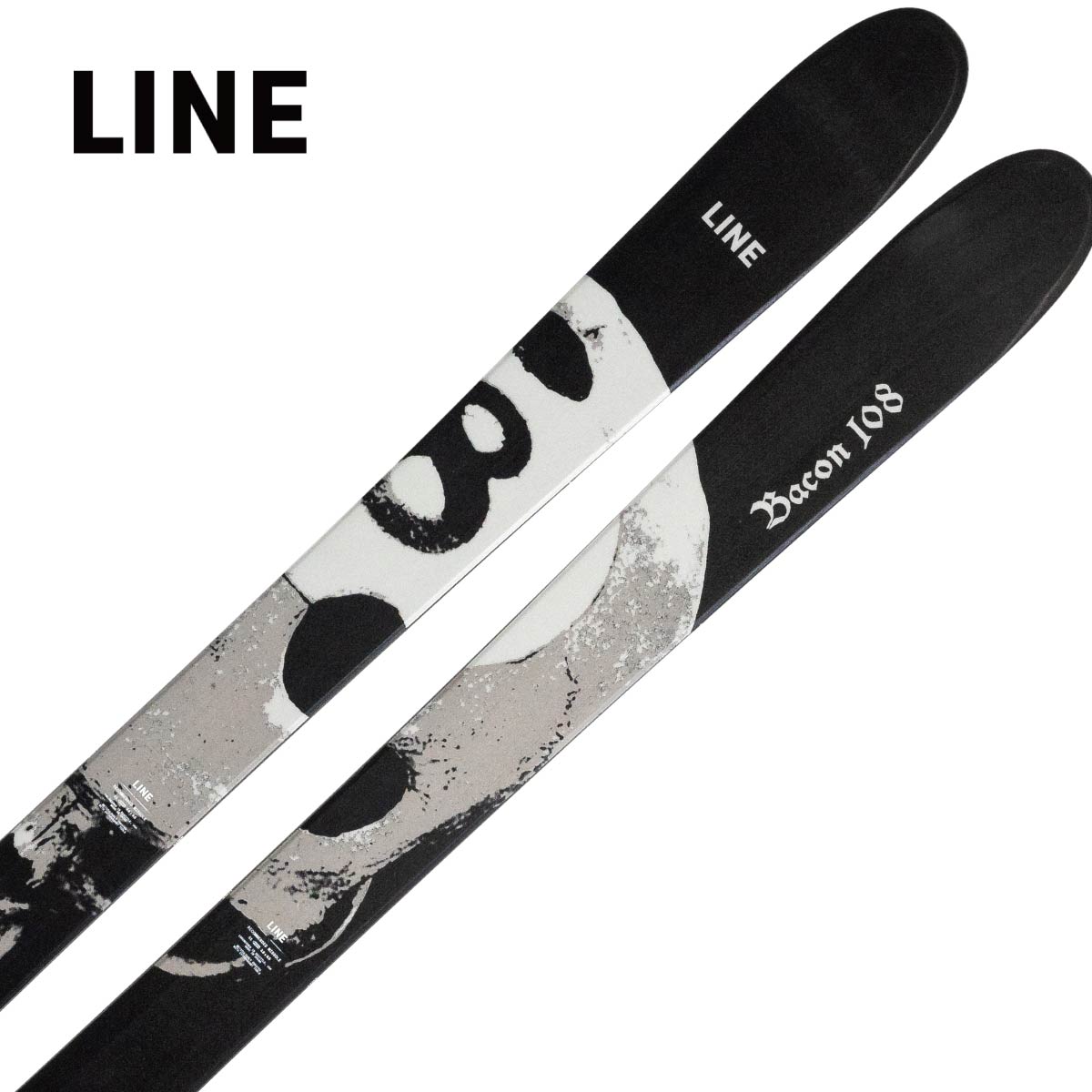 【新款預售】LINE〔滑雪板 自由滑行〕＜2027＞BACON 108 / LN26177100【Only Ski】