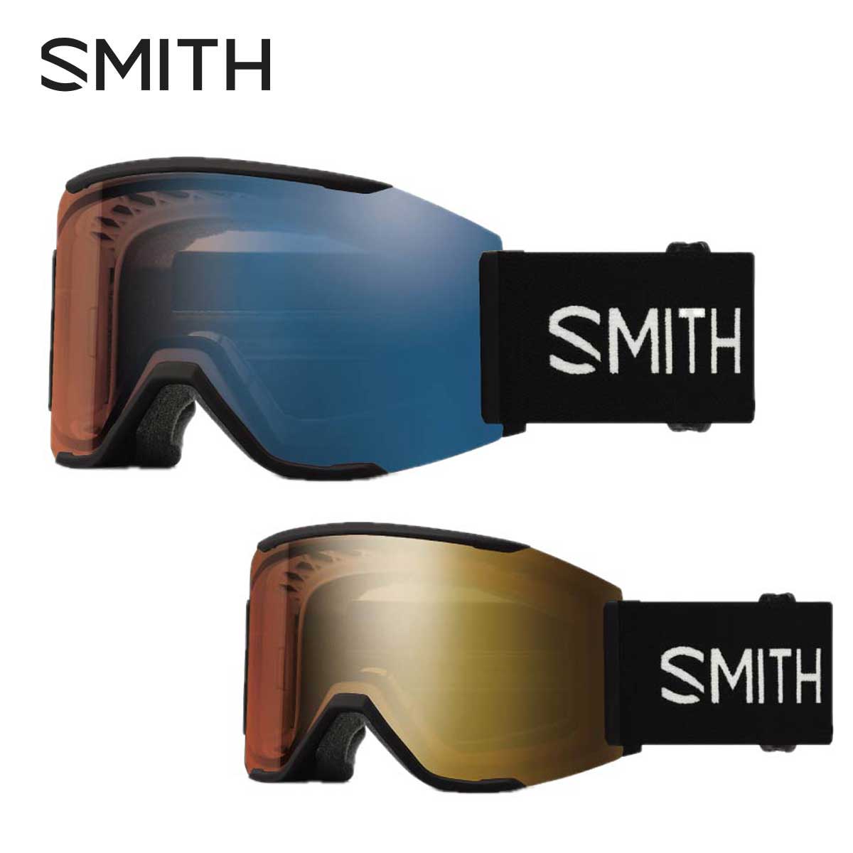 【新款預售】SMITH〔滑雪鏡〕＜2027＞SQUAD MAG【ASIAN FIT】【Mirror】