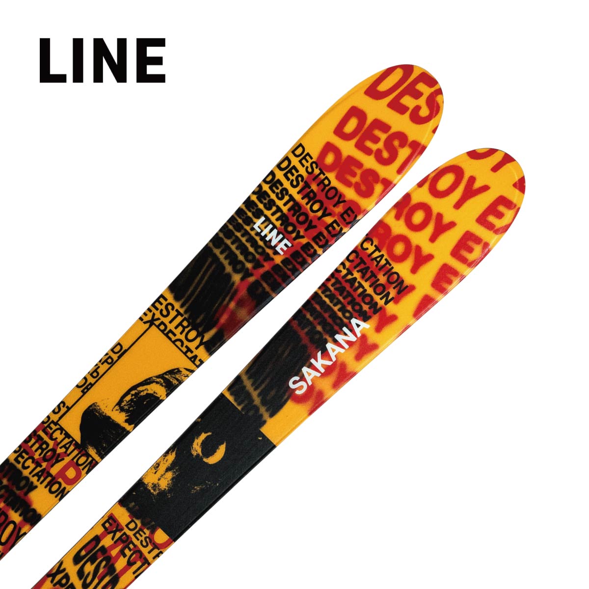 【新款預售】LINE〔滑雪板 自由滑行〕＜2027＞SAKANA / LN26175100【Only Ski】