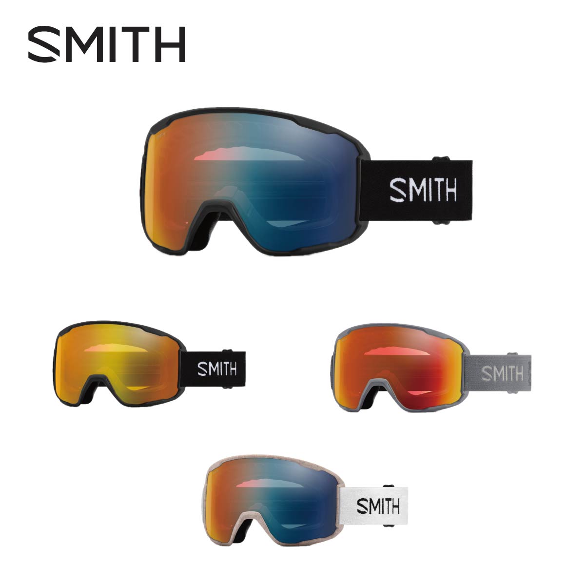 【新款預售】SMITH〔滑雪鏡〕＜2027＞PREVIEW【ASIAN FIT】【Mirror】