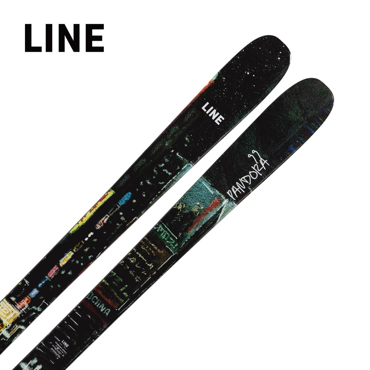 【新款預售】LINE〔滑雪板 自由滑行〕＜2027＞PANDORA 99 / LN26176400【Only Ski】