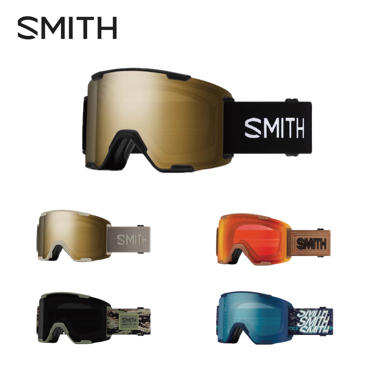 【新款預售】SMITH〔滑雪鏡〕＜2027＞STASH XL【ASIAN FIT】【Mirror】