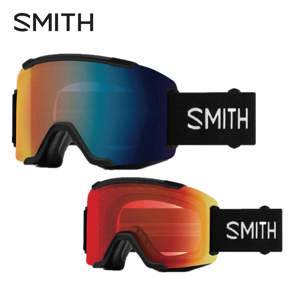 【新款預售】SMITH〔滑雪鏡〕＜2027＞SQUAD【ASIAN FIT】【Mirror】【Dimming】