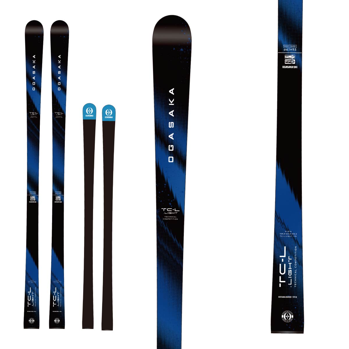 No Overseas Shipping】OGASAKA〔All-round Skis〕＜2027＞TC-L.Light