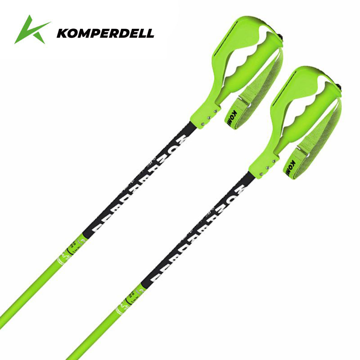 【新款预售】KOMPERDELL〔滑雪杖 SL 铝制〕＜2027＞Nationalteam Slalom Worldcup Alu 19 mm / KO1-ALSLWC /