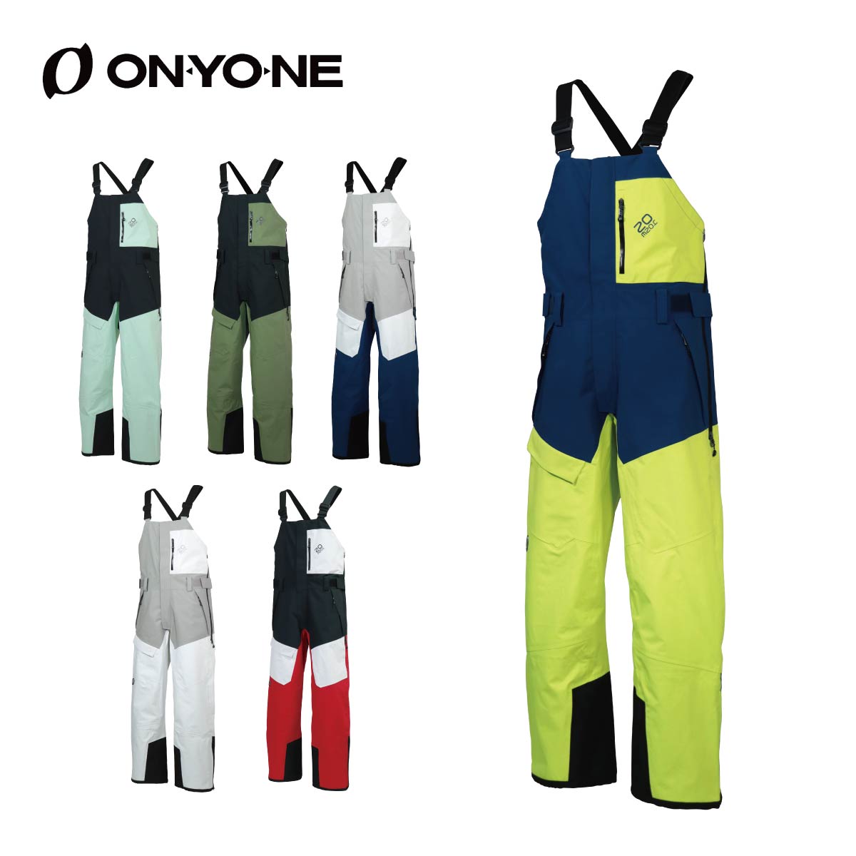 【特殊原因不能發海外】ONYONE〔滑雪褲〕＜2027＞EDGE SHELL BIB PANTS / ONP99311