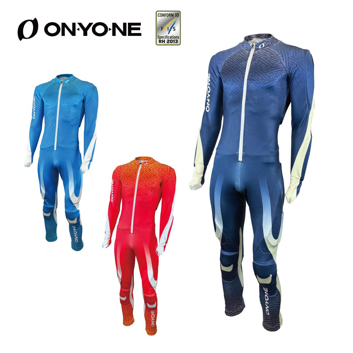 【特殊原因不能發海外】ONYONE〔競技連體滑雪衣〕＜2027＞GS RACING SUIT (FOR FIS) / ONO99070